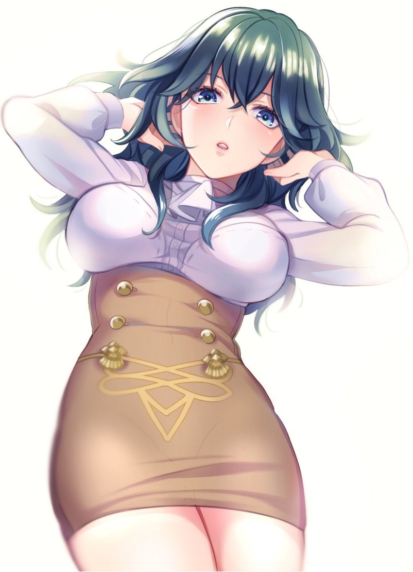 female byleth (fire emblem and 1 more) drawn by kasu_(96ks_3h)