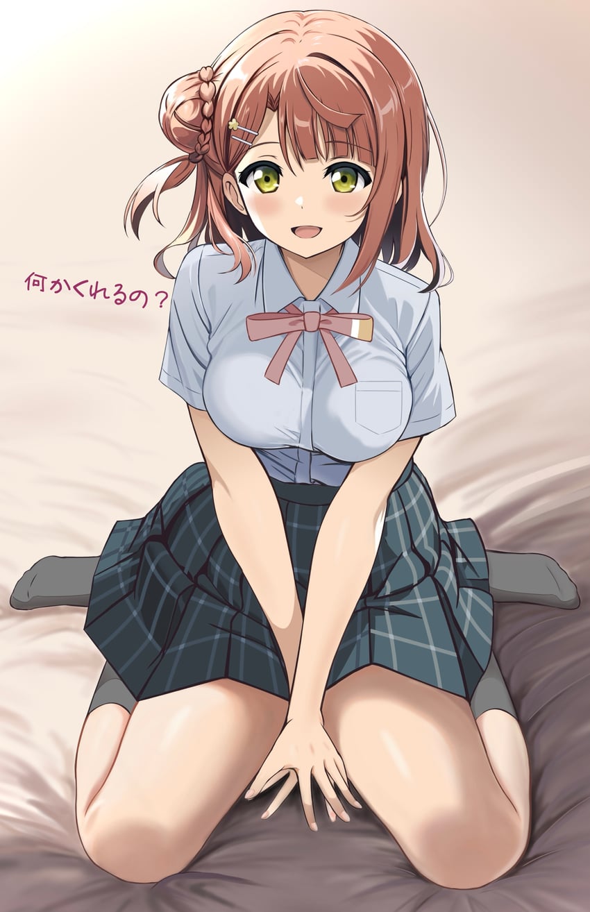 uehara ayumu (love live! and 1 more) drawn by zaofeng