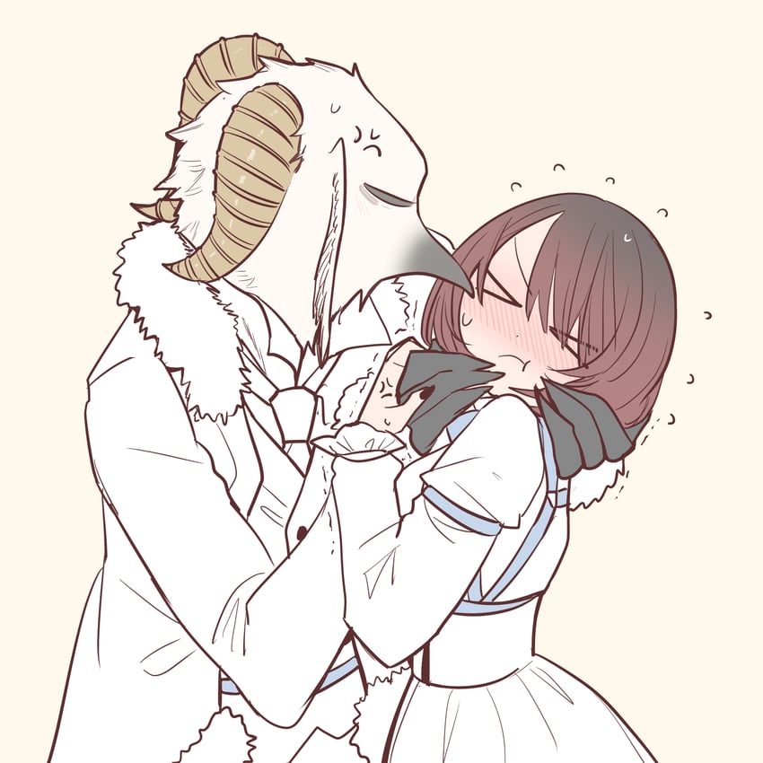caph and zain (shinigami bocchan to kuro maid) drawn by inoue_koharu