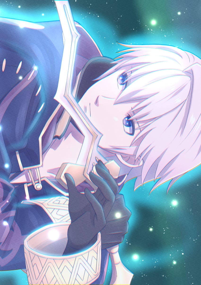 male robin (fire emblem and 2 more) drawn by citronhsp