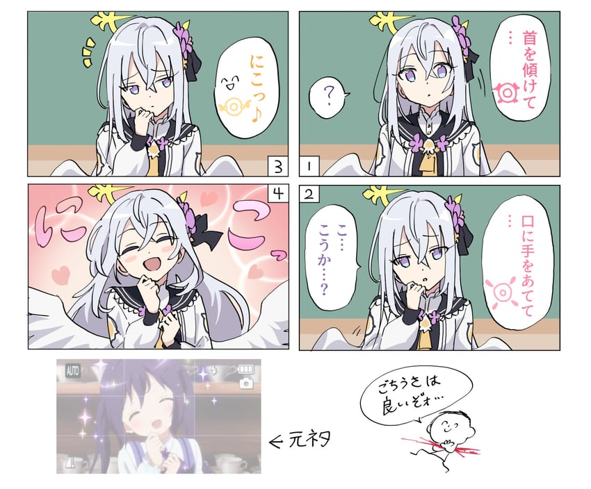sensei, doodle sensei, koharu, hanako, hifumi, and 3 more (blue archive and 1 more) drawn by momomatang