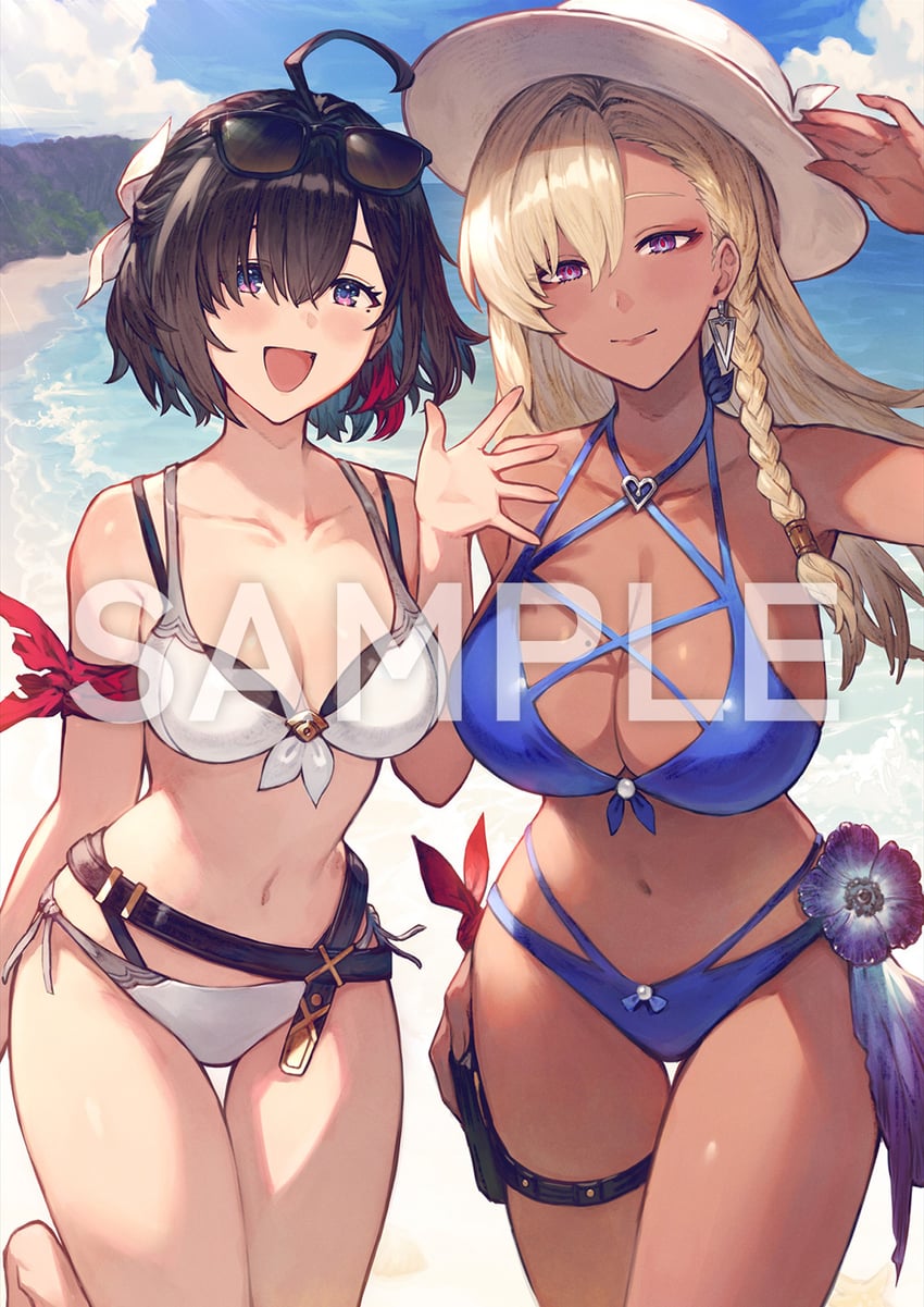 yumia liessfeldt and nina friede (atelier and 1 more) drawn by benitama