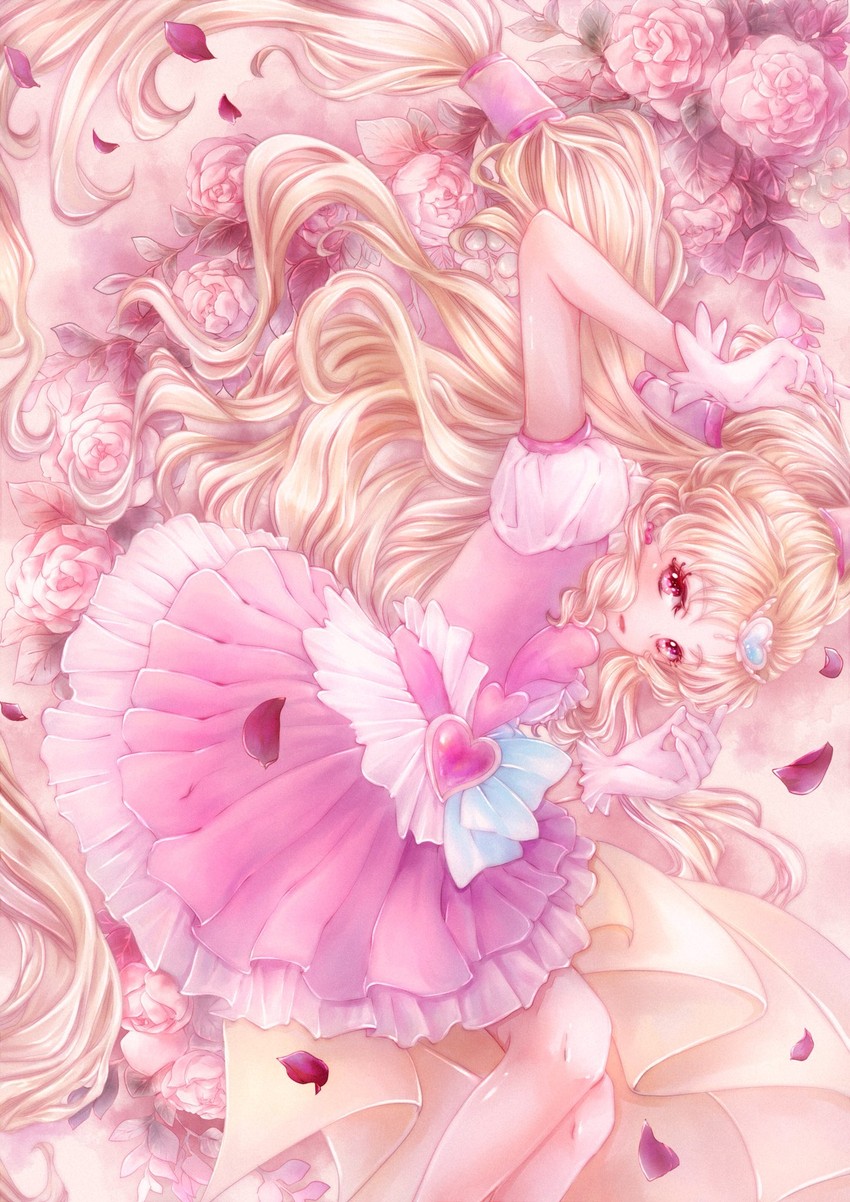 hug-tan and cure tomorrow (precure and 1 more) drawn by co_cco_maru