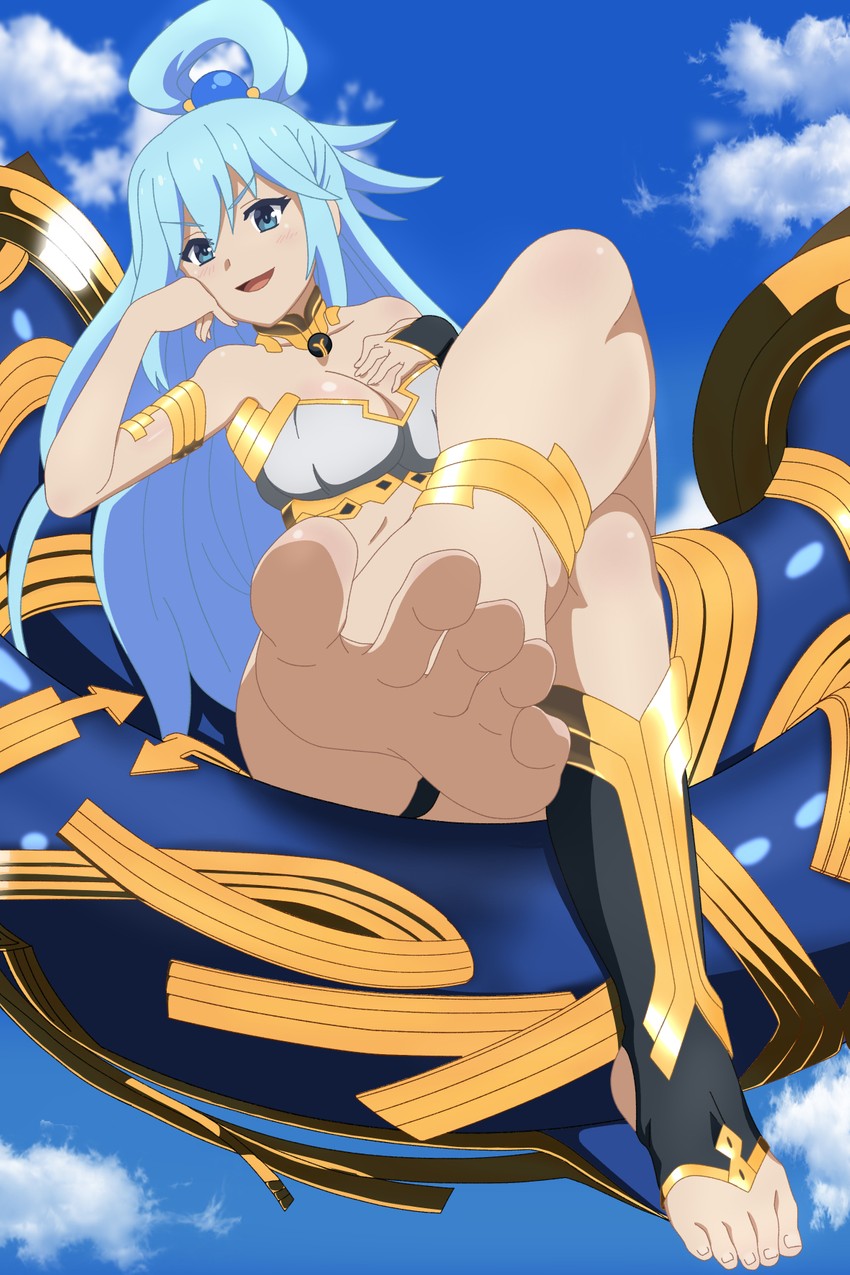aqua and ishtar (fate and 2 more) drawn by zorzero