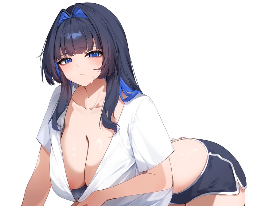 ouro kronii (hololive and 1 more) drawn by weiic