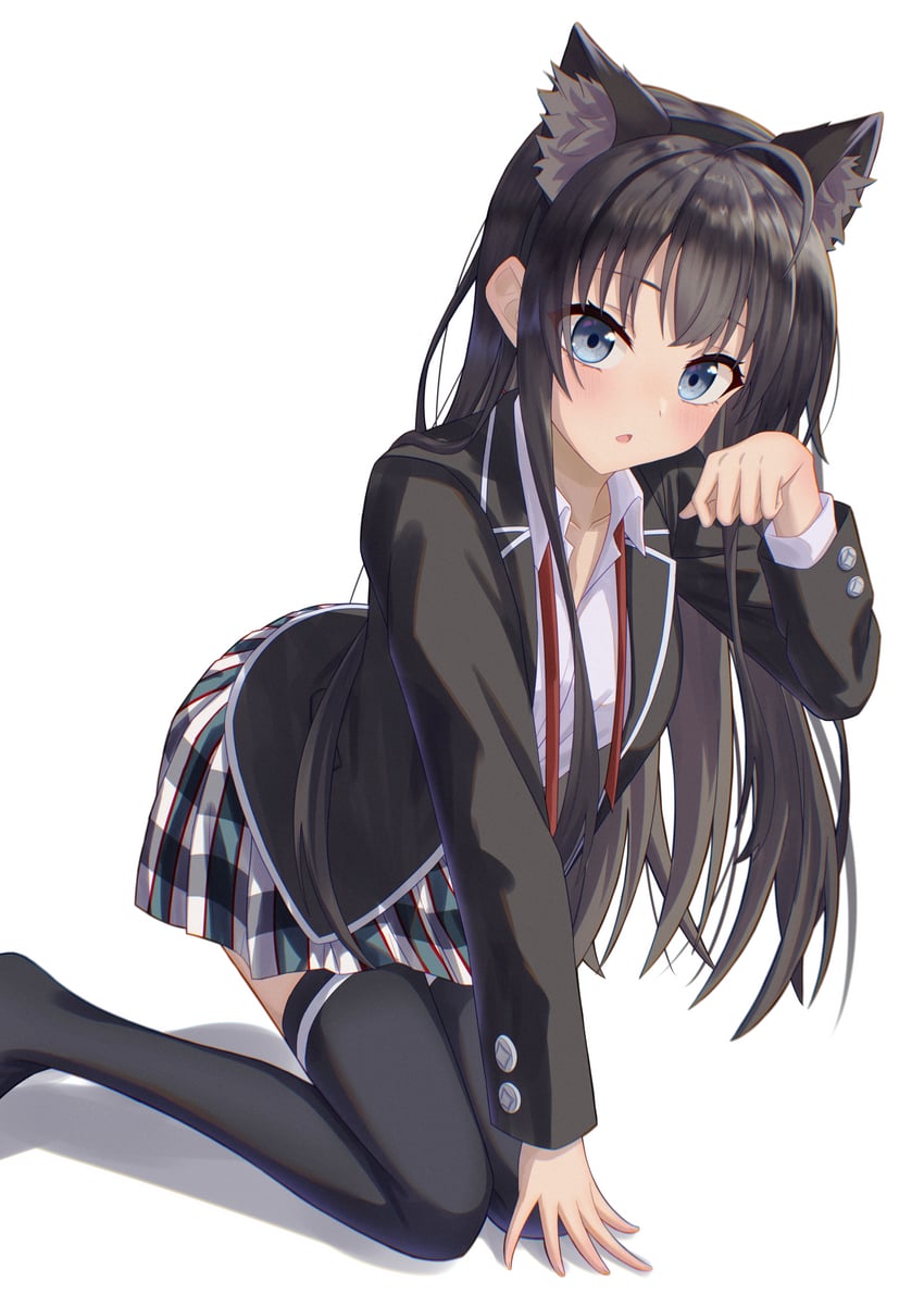 yukinoshita yukino (yahari ore no seishun lovecome wa machigatteiru.) drawn by taqielang