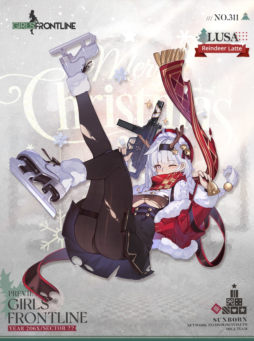 lusa (girls' frontline) drawn by mto_man