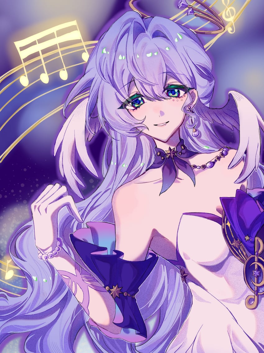 robin (honkai and 1 more) drawn by guahua_zhima_tuan