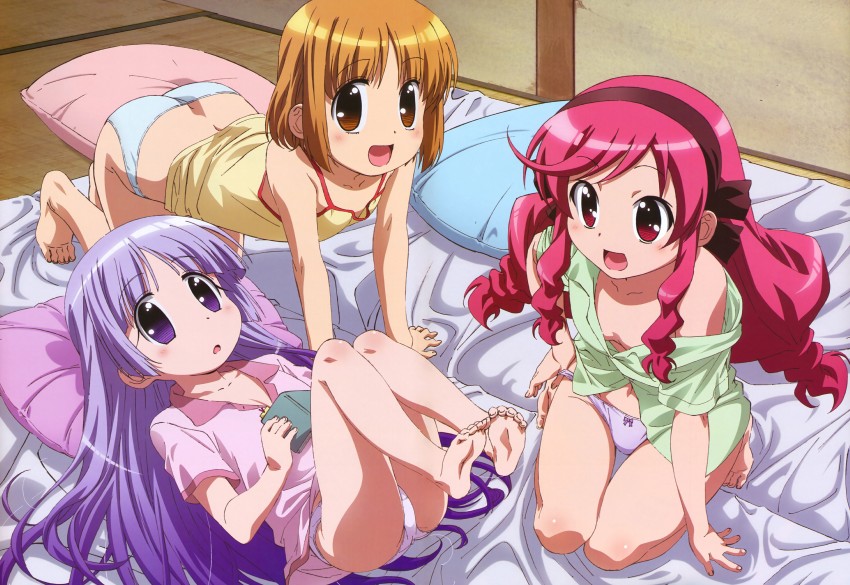 nakamachi kana, kujiin mika, and amano saki (nyantype and 1 more)