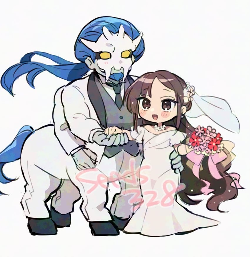 yu mei-ren and xiang yu (fate and 1 more) drawn by seeds328