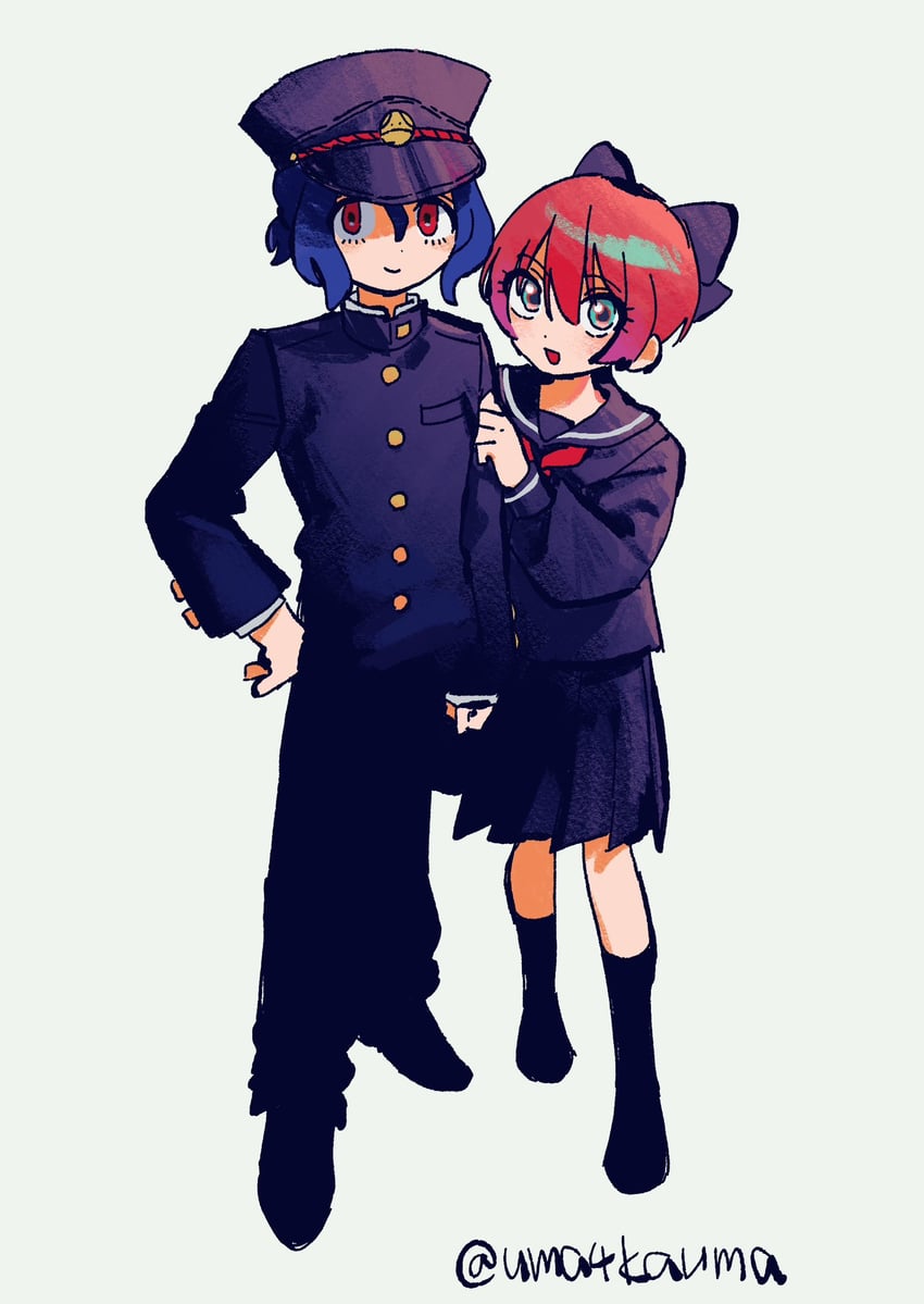 amate yuzuriha and shuji ito (gundam and 1 more) drawn by uma4kauma