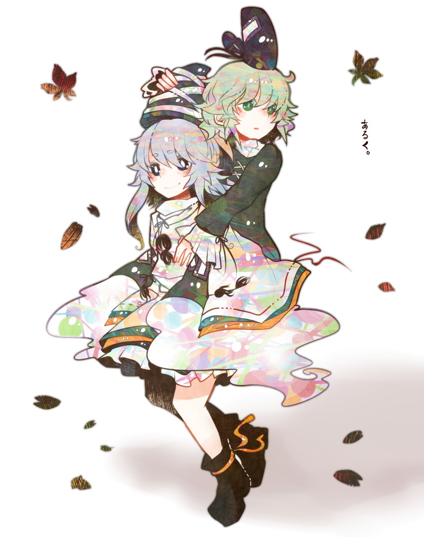 mononobe no futo and soga no tojiko (touhou) drawn by itomugi-kun