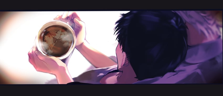 ikari shinji and nagisa kaworu (neon genesis evangelion and 1 more) drawn by ignatov_numa