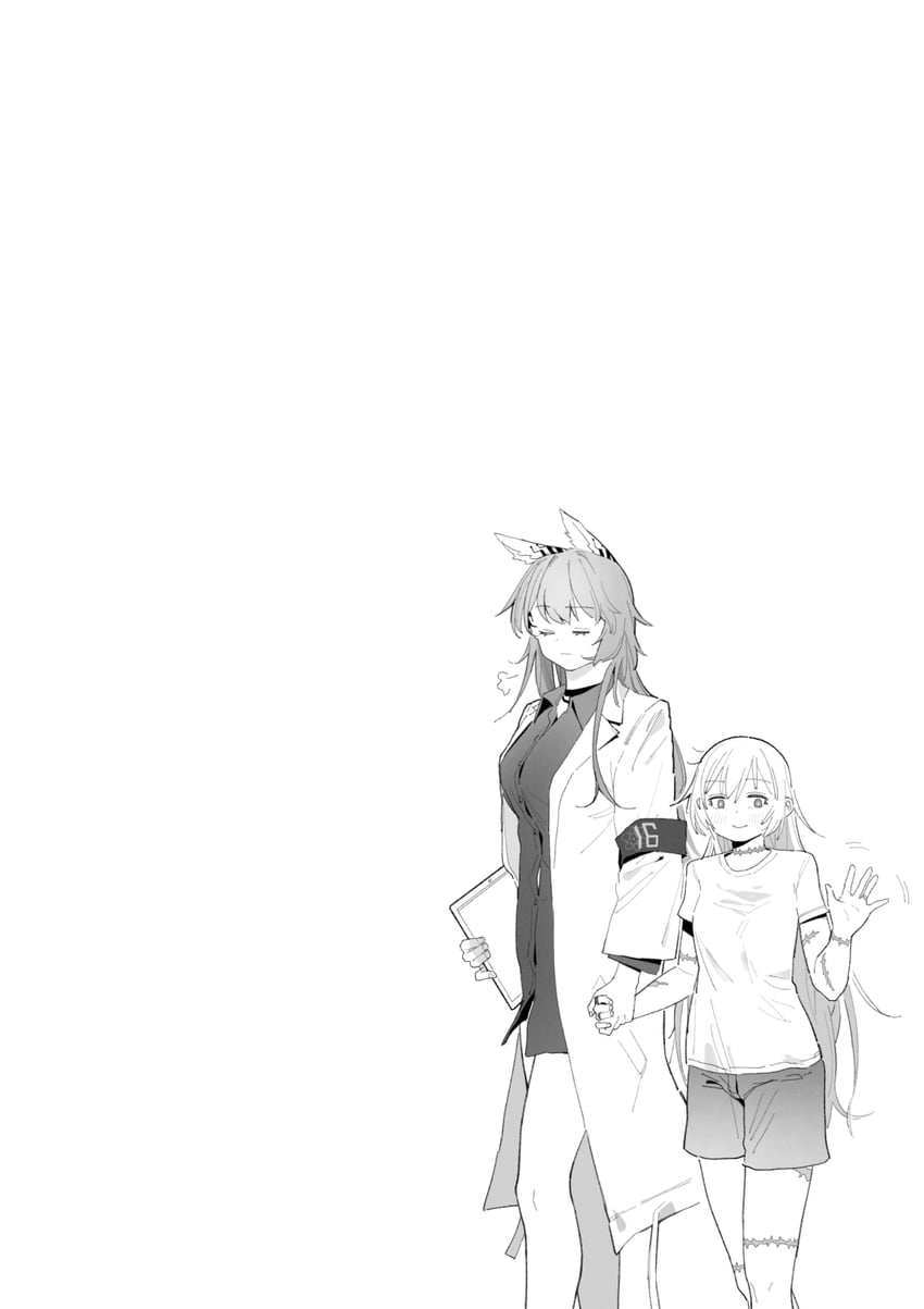 thunder and persica (girls' frontline) drawn by huqu