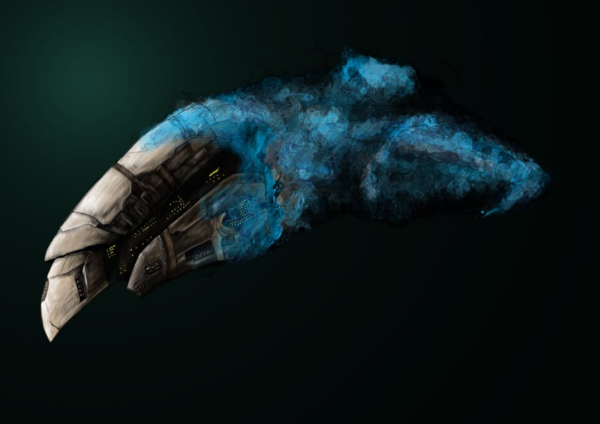 eve online drawn by macrocourse