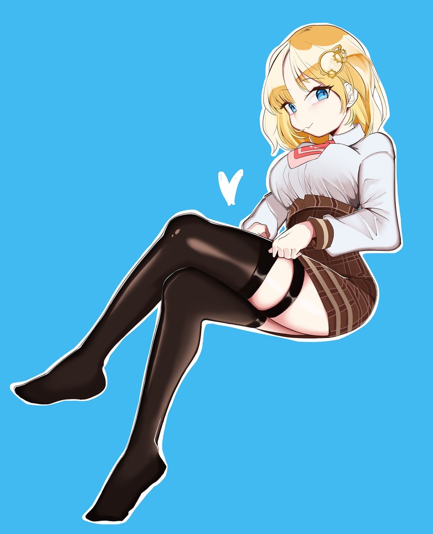 watson amelia (hololive and 1 more) drawn by juicycloney