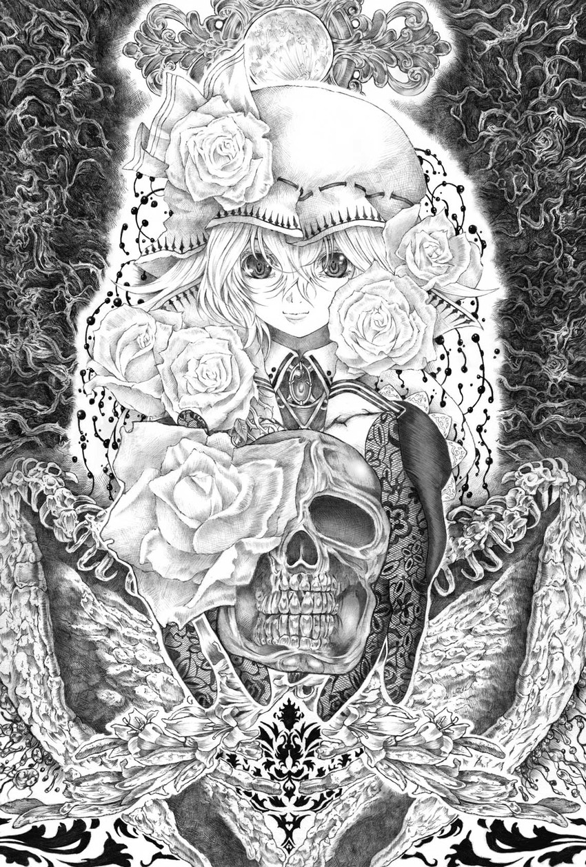 remilia scarlet (touhou and 2 more) drawn by hasanishi
