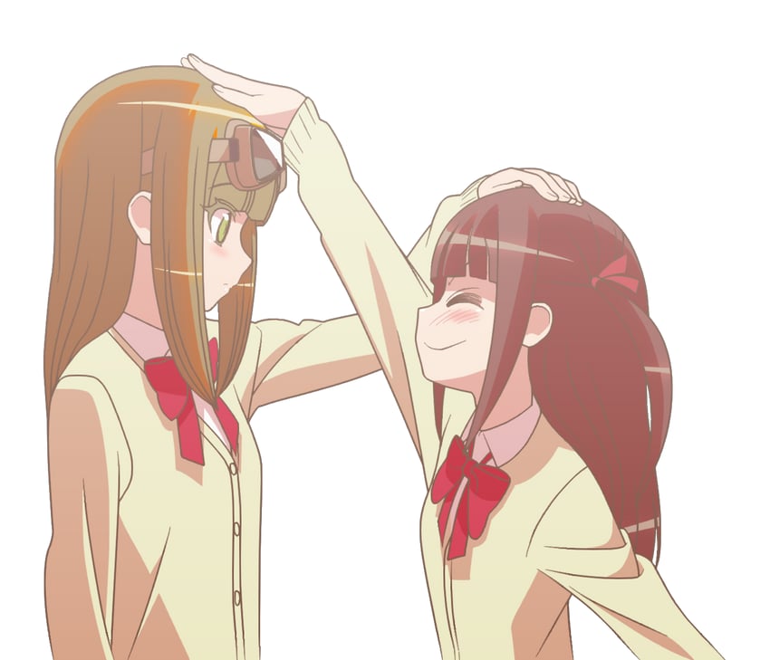 mukunoki chihiro and yukinaga yuzuha (shinohayu the dawn of age) drawn by kuripeaki