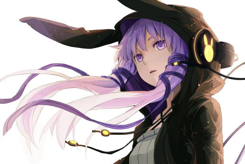 yuzuki yukari (vocaloid and 1 more) drawn by toromera