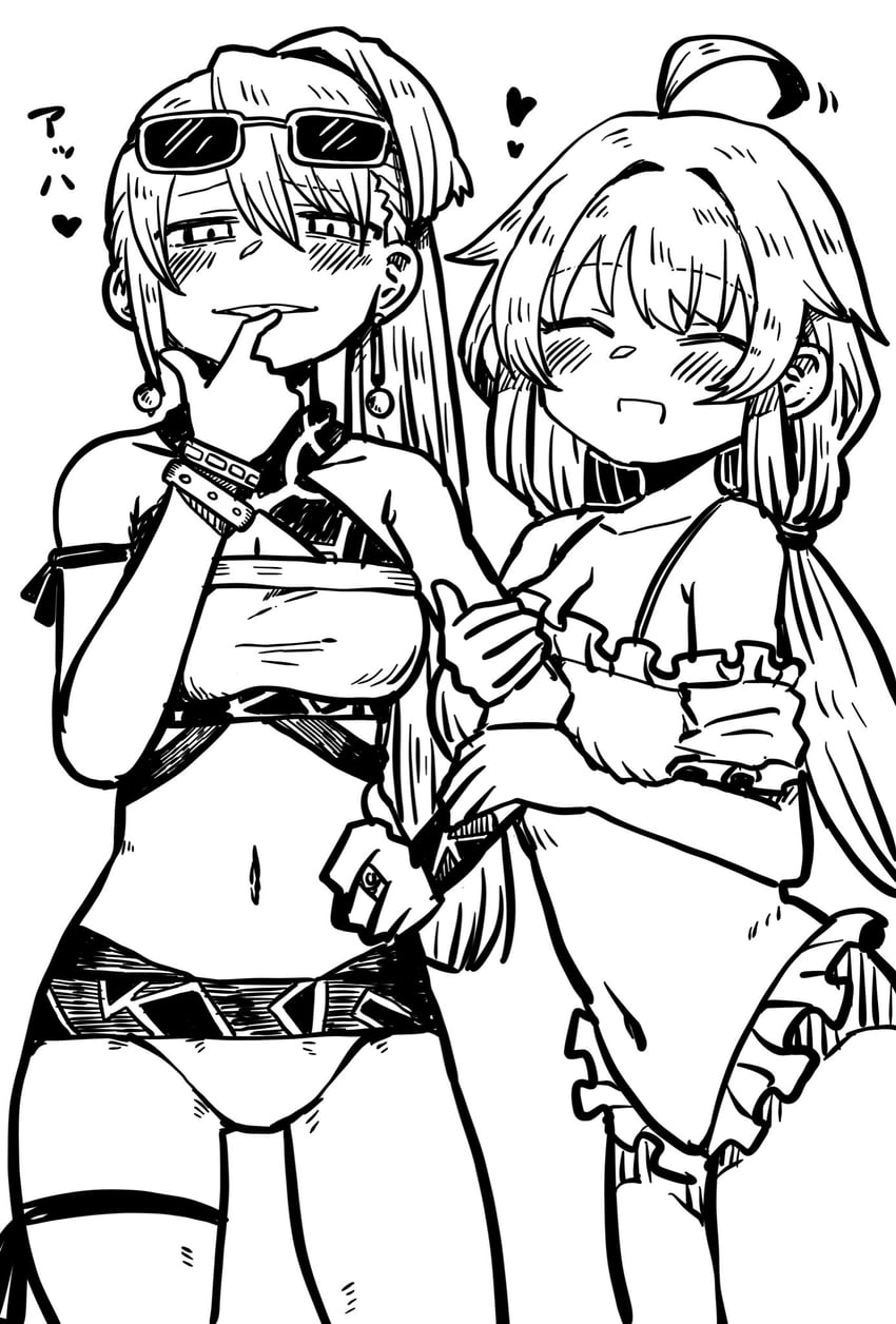 alina gray and sena mikoto (mahou shoujo madoka magica and 1 more) drawn by youichi82880400
