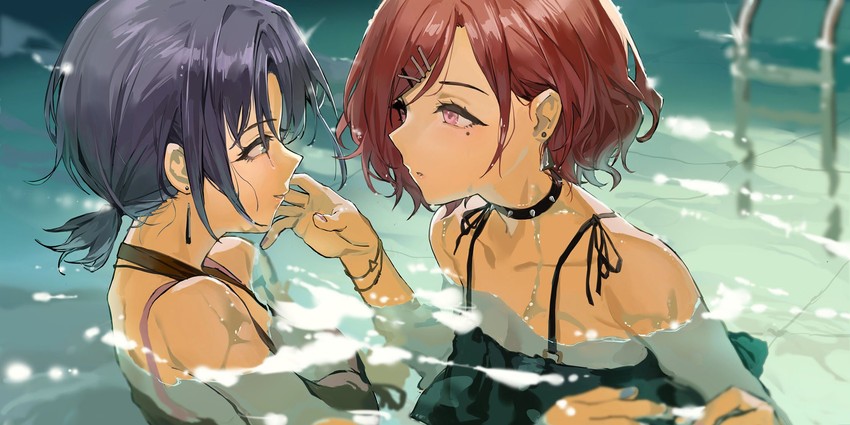 higuchi madoka and asakura toru (idolmaster and 1 more) drawn by yannn