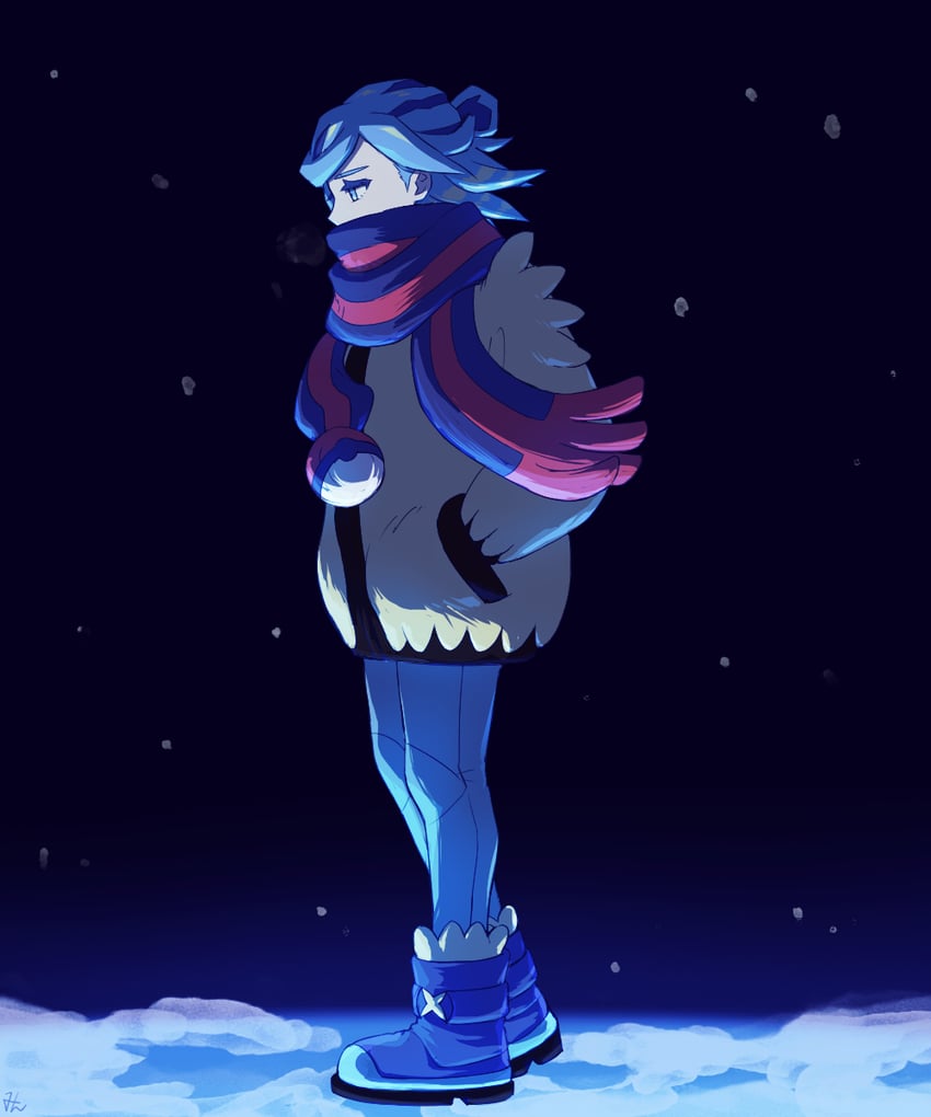 grusha (pokemon and 1 more) drawn by min_(myna8247)