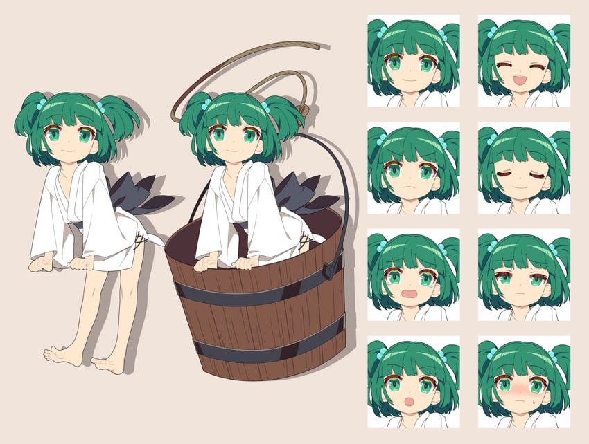 kisume (touhou) drawn by 4rion