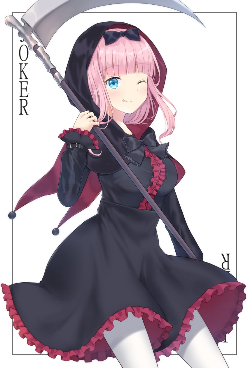 fujiwara chika (kaguya-sama wa kokurasetai ~tensai-tachi no renai zunousen~) drawn by adivekb_781