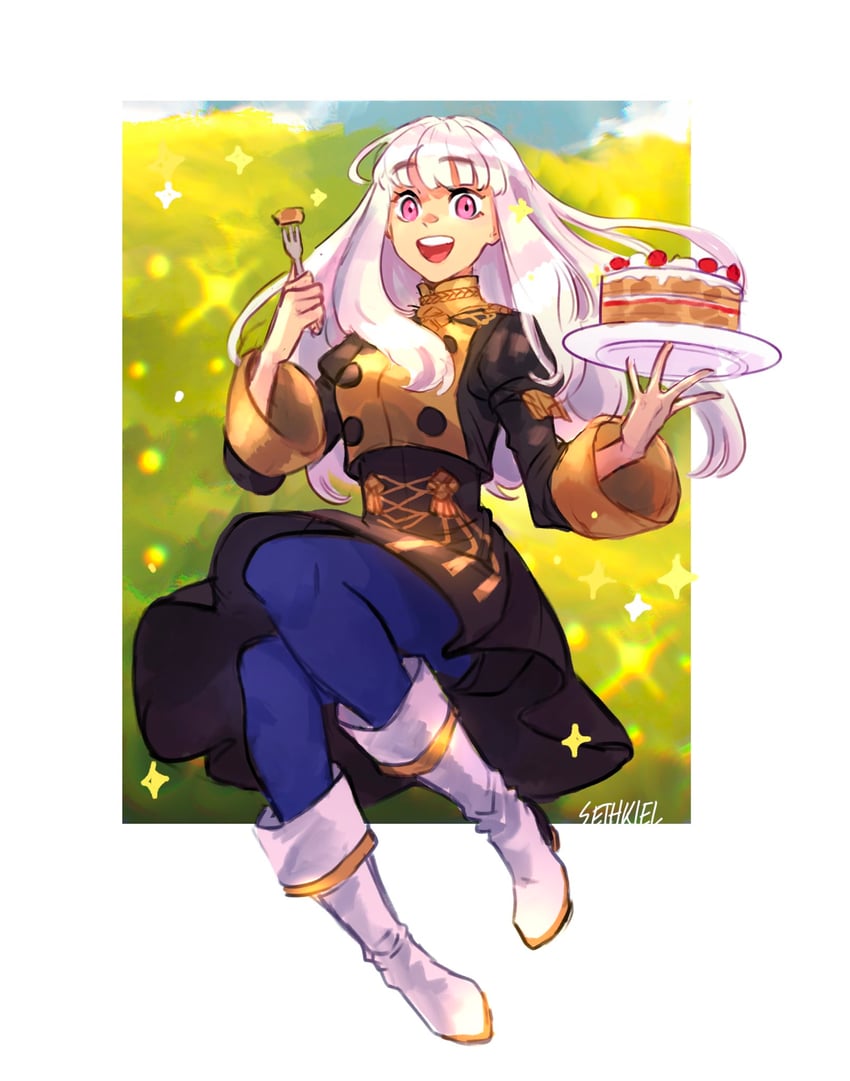 lysithea von ordelia (fire emblem and 1 more) drawn by sethkiel