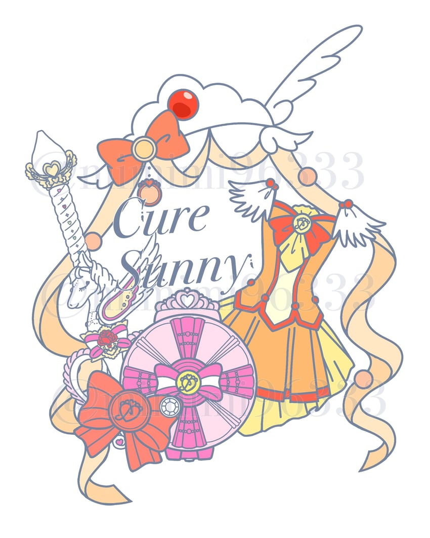 cure sunny (precure and 1 more) drawn by mimimi96333