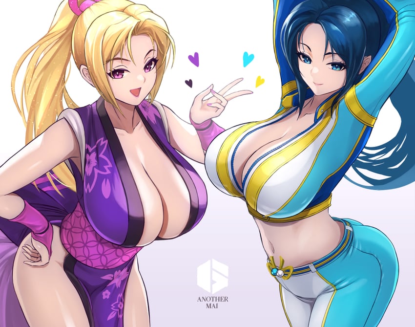shiranui mai (street fighter and 3 more) drawn by ema_(emaura)