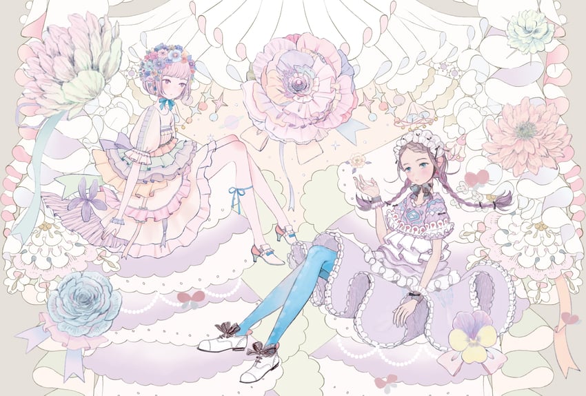 original drawn by felt and ribata