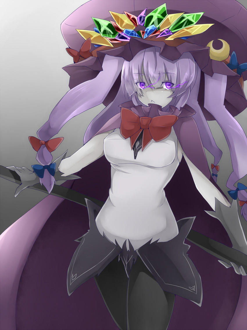 patchouli knowledge and wo-class aircraft carrier (touhou and 1 more) drawn by amai_nekuta