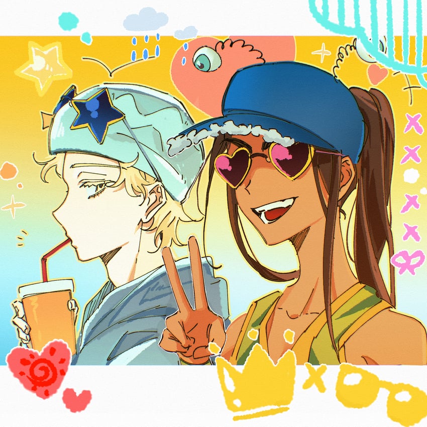 luka and hyuna (alien stage) drawn by gionogio