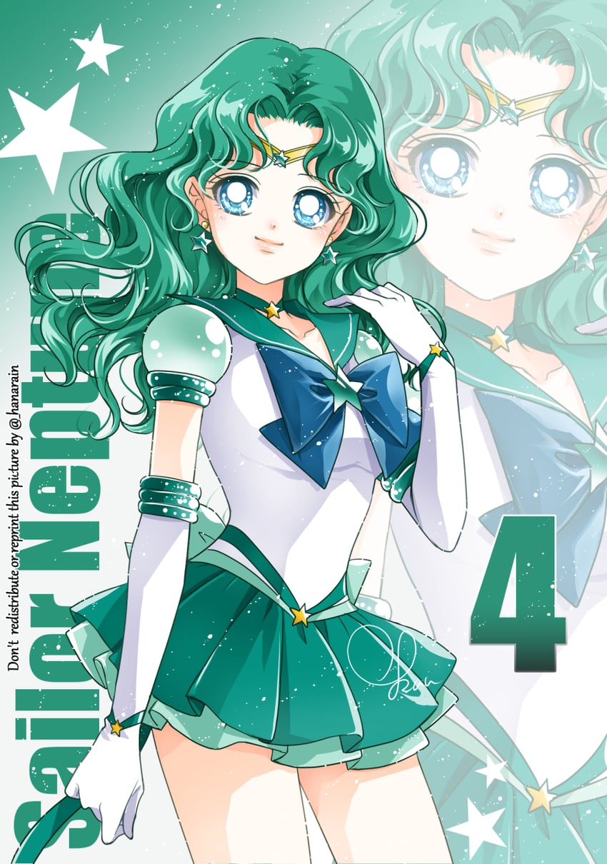 kaiou michiru, sailor neptune, and super sailor neptune (bishoujo senshi sailor moon and 1 more) drawn by sarashina_kau