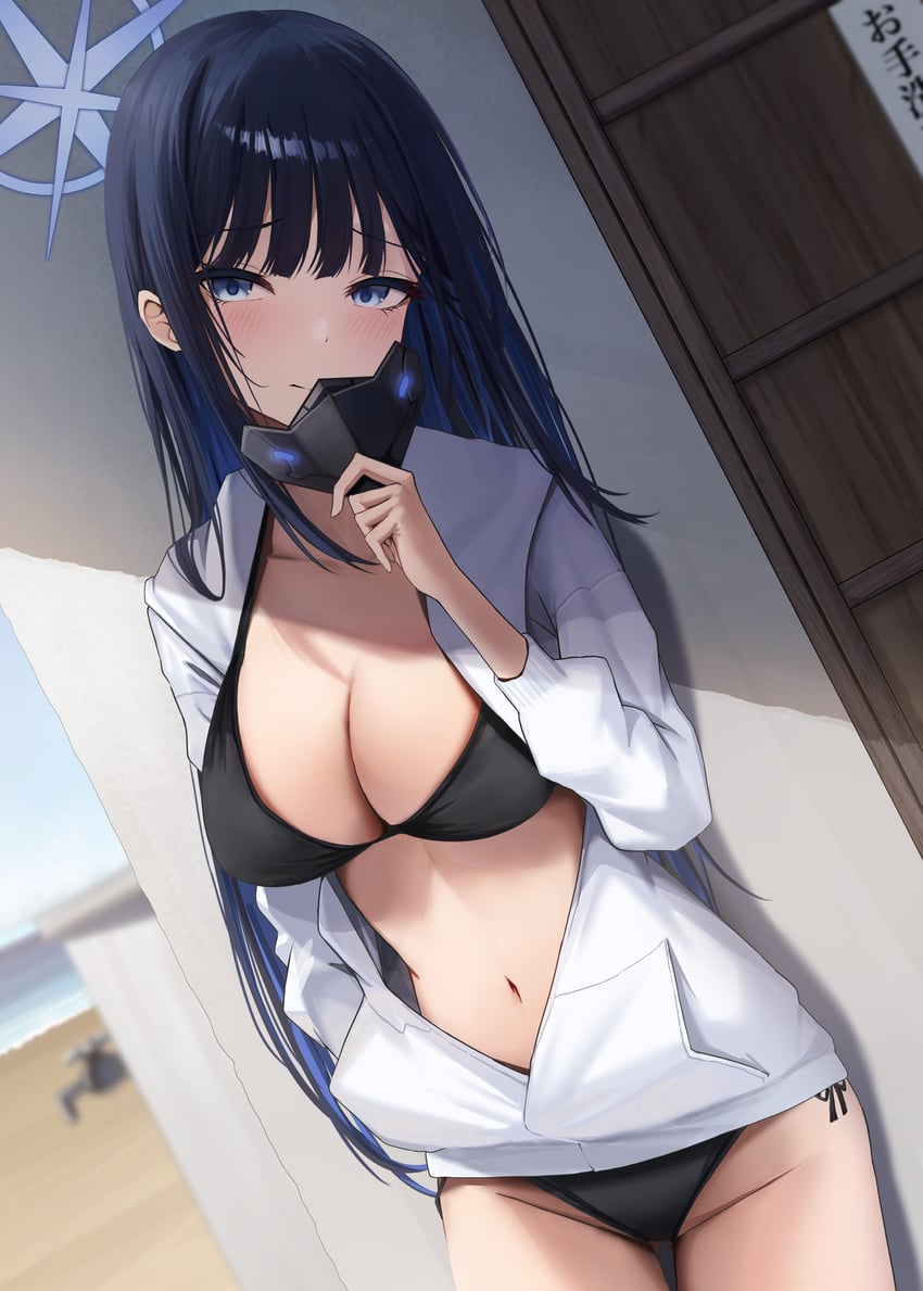 saori (blue archive) drawn by amane_sora