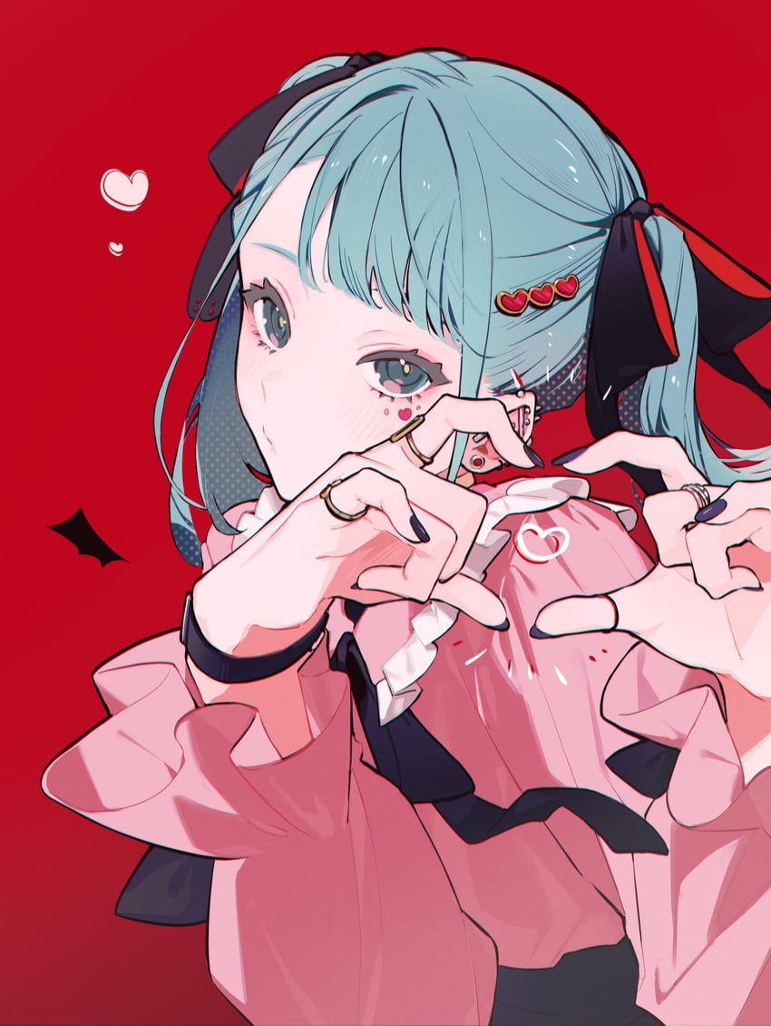 hatsune miku (vocaloid and 1 more) drawn by comugikun