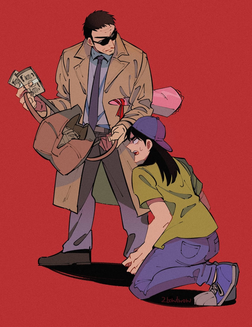 itou kaiji and endou yuuji (kaiji) drawn by inudori