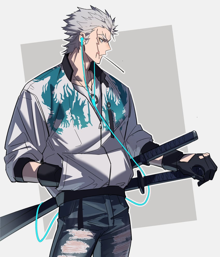 nagakura shinpachi (fate and 1 more) drawn by haruakira