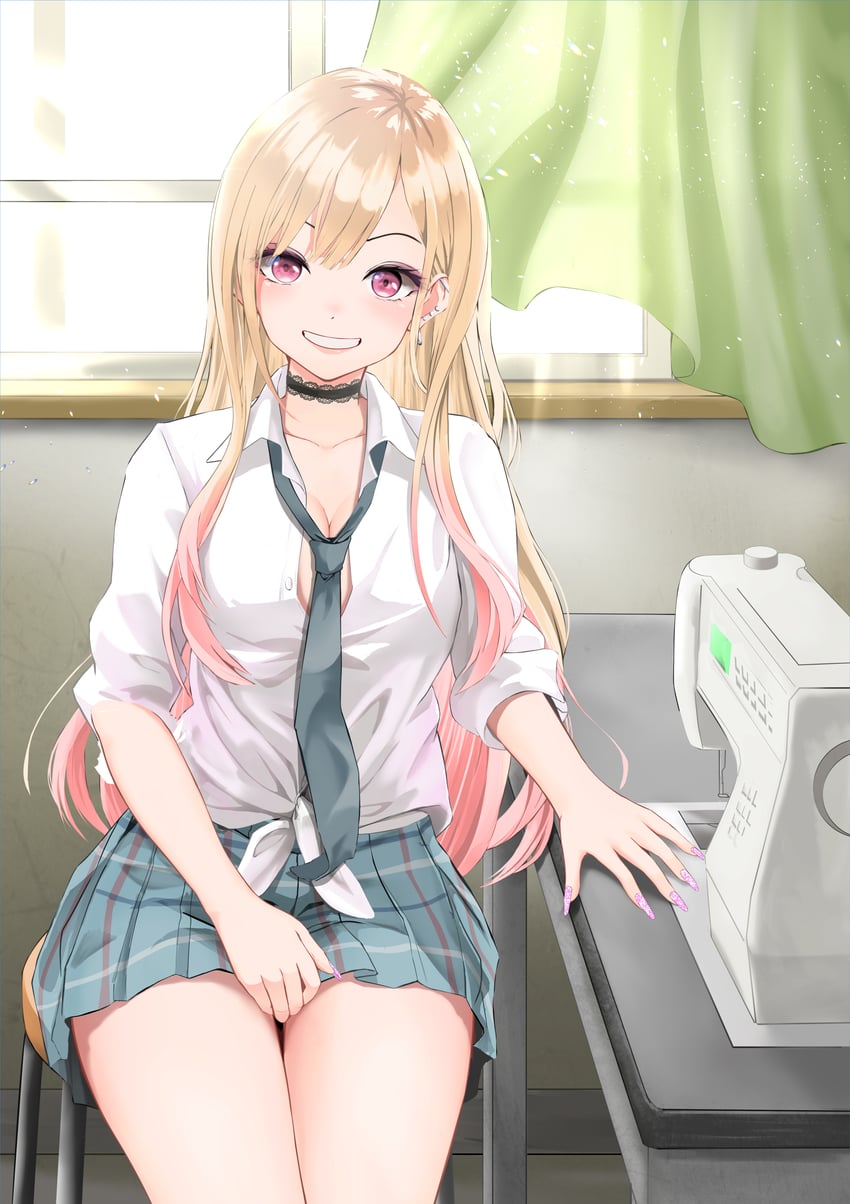 kitagawa marin (sono bisque doll wa koi wo suru) drawn by gibun_(sozoshu)