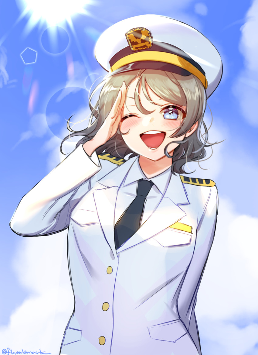watanabe you (love live! and 2 more) drawn by hana_shiori