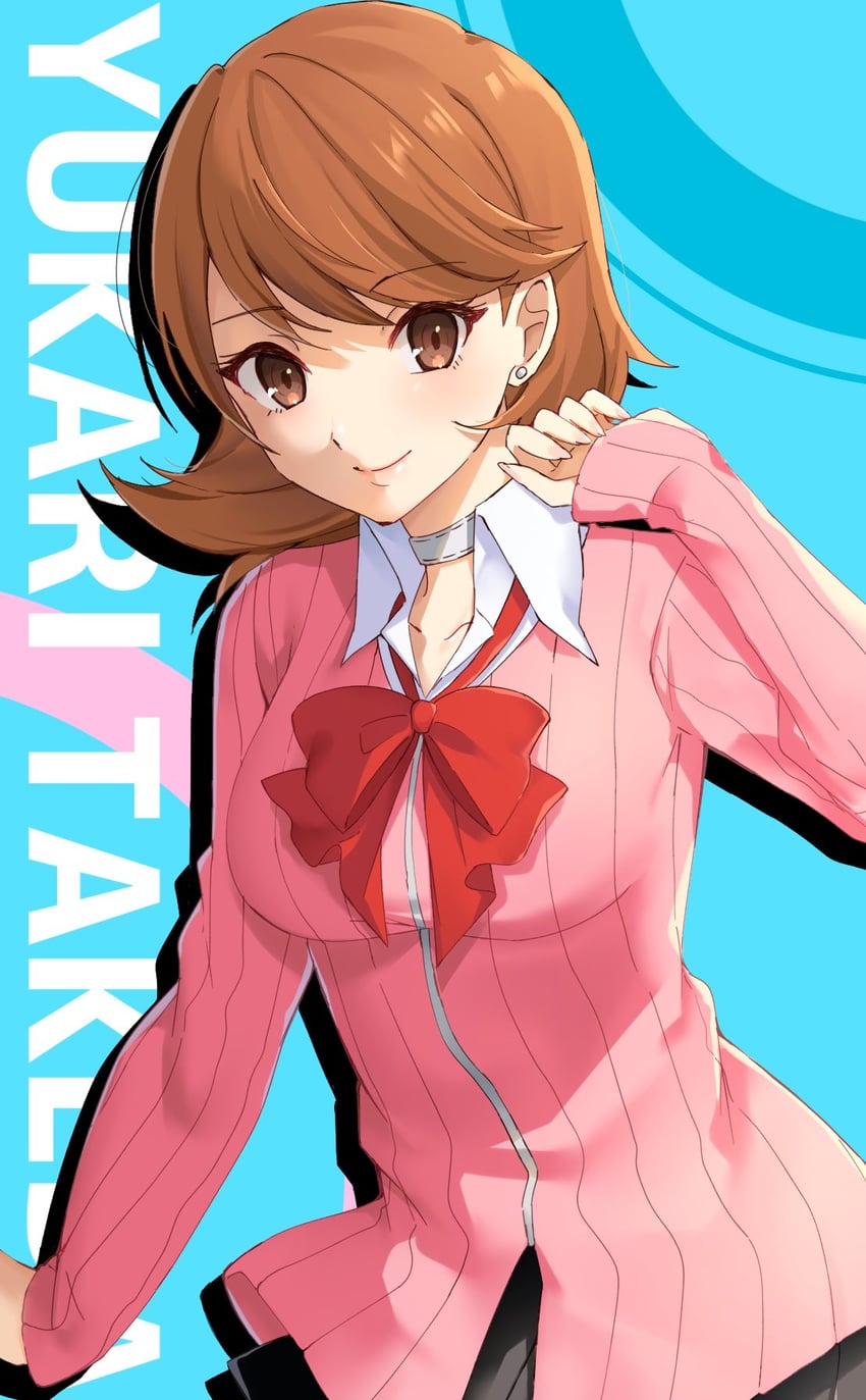 takeba yukari (persona and 2 more) drawn by edamameoka