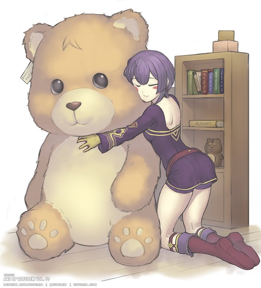bernadetta von varley (fire emblem and 1 more) drawn by gofelem