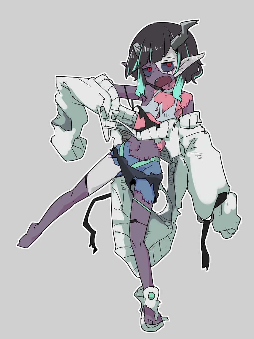 shishio chris (nanashi inc. and 1 more) drawn by tomatojam