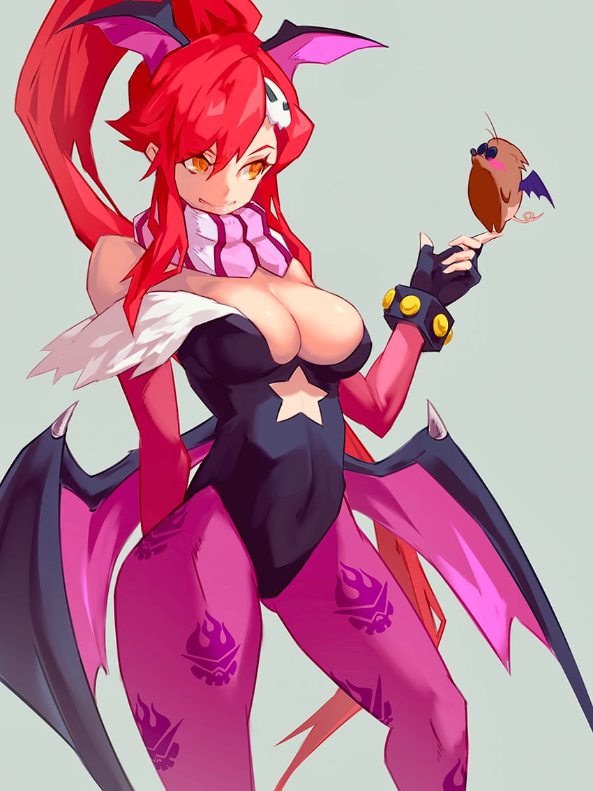 morrigan aensland, yoko littner, and boota (darkstalkers and 1 more) drawn by ura_dora