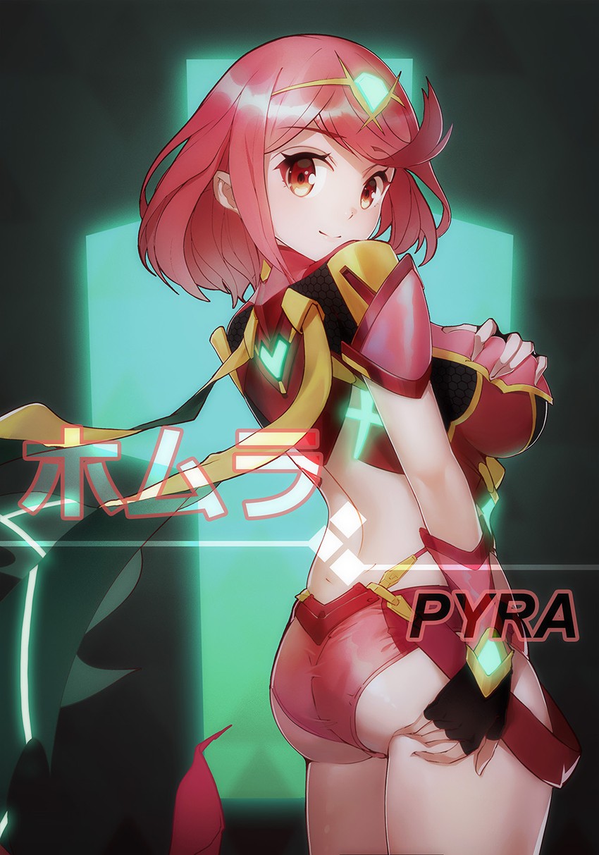 pyra (xenoblade chronicles and 1 more) drawn by ili