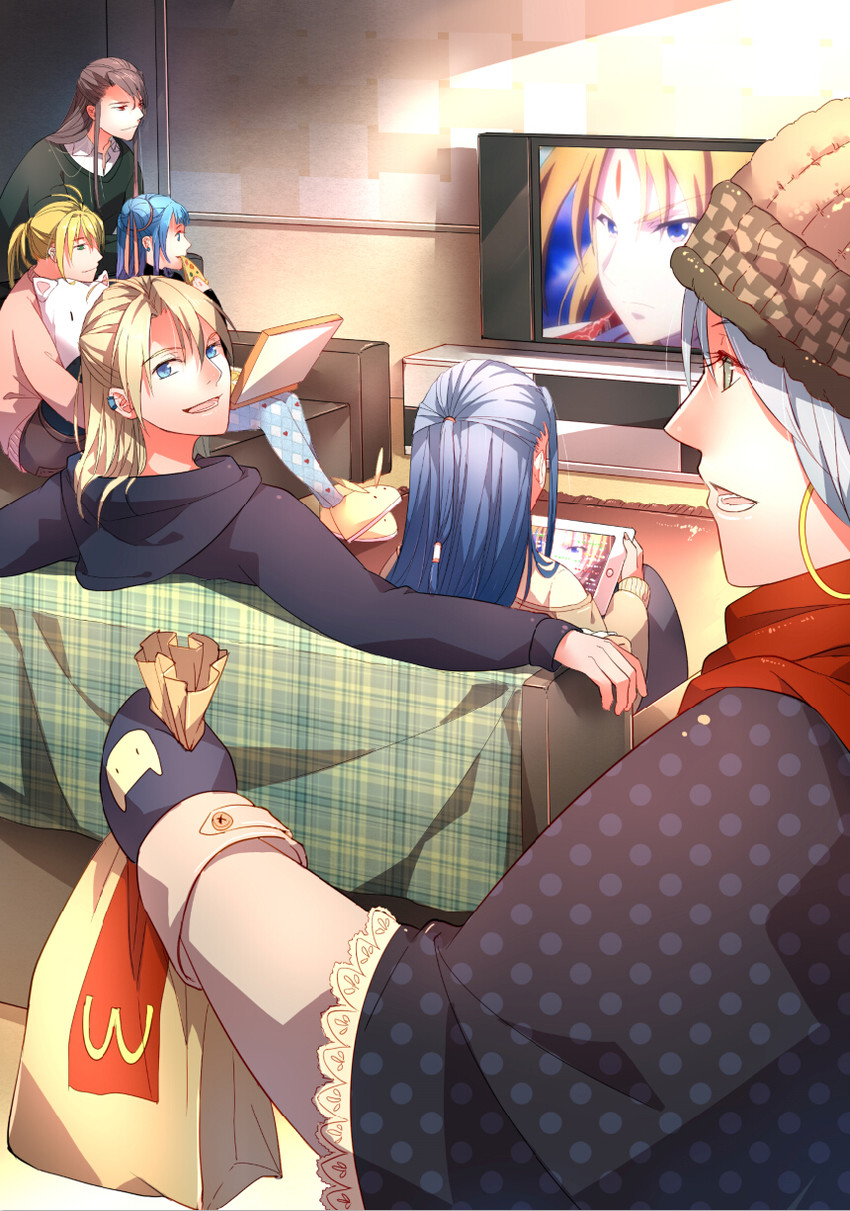 oubu, ouriku, and kaiunho (mcdonald's and 1 more) drawn by zhuhua44