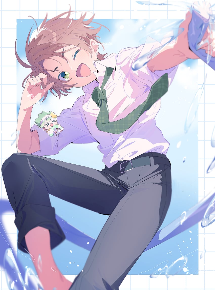 souma kuukai and daichi (shugo chara!) drawn by serizawa_serizane