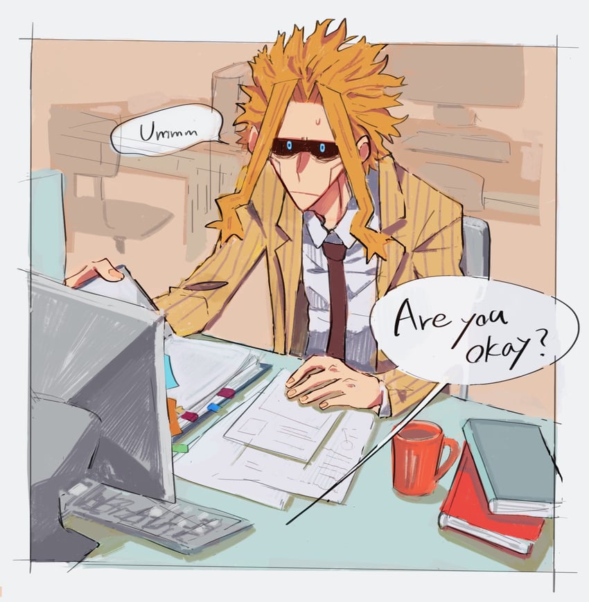 yagi toshinori (boku no hero academia) drawn by mhrak5