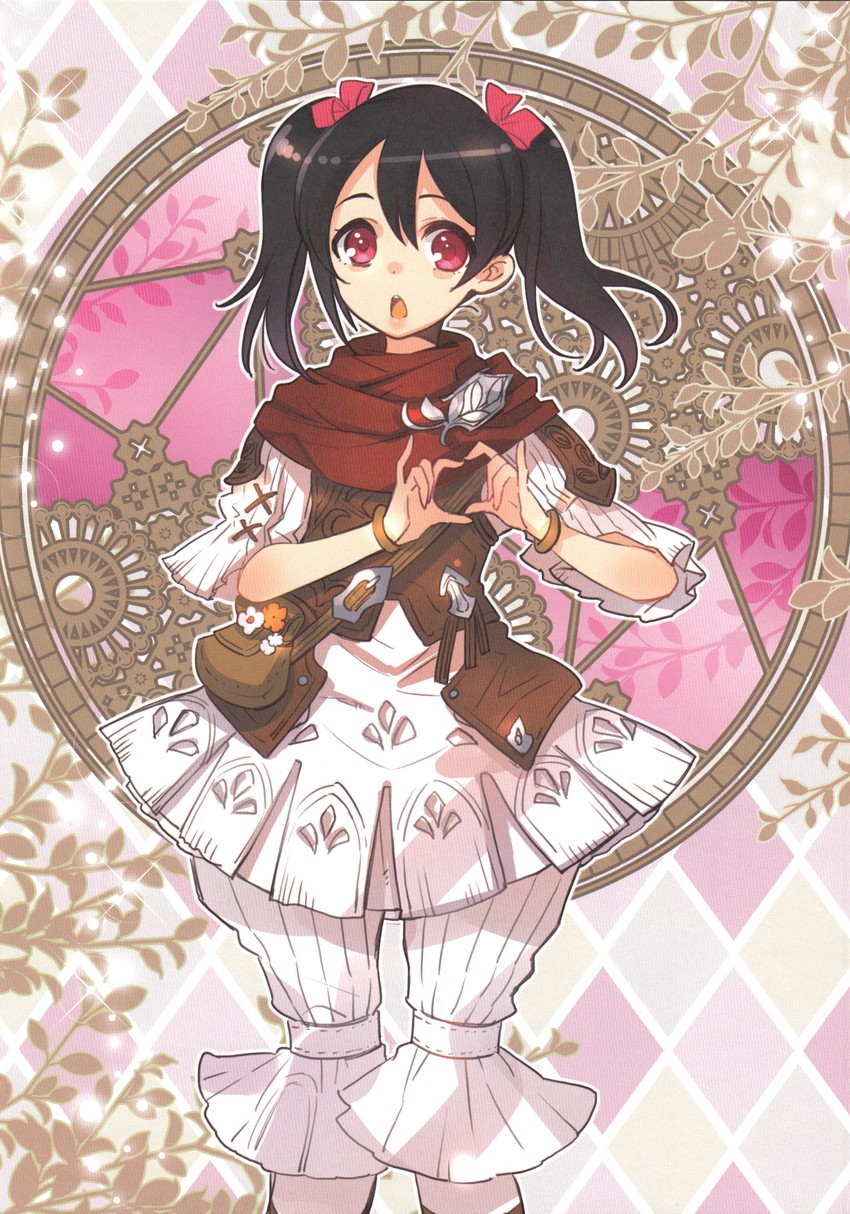warrior of light and yazawa nico (love live! and 3 more) drawn by ito_noizi